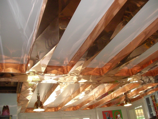 AZ Best Roofing self-sustainable kitchen copper decoration like art North Salem NY